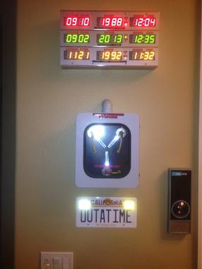 BTTF Wall